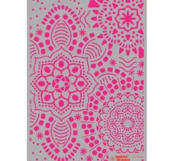 Schablone "Mandala Flowers", DIN A4