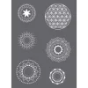 Schablone "Mandala-Motive", A5