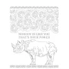 Schablone "Nashorn"