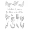 Schablone "Nature is Music..."