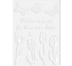 Schablone "Nature is Music..."