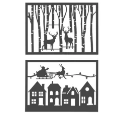 Schablonen-Set, 2-teilig