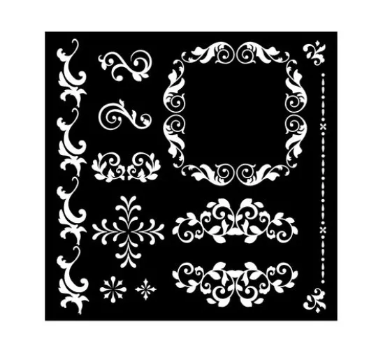 Schablone "Precious - Frames"