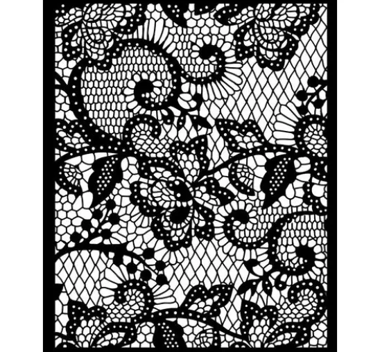 Schablone "Quiet Days- Floral Lace"