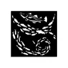 Schablone "Silent Sea - Fish"