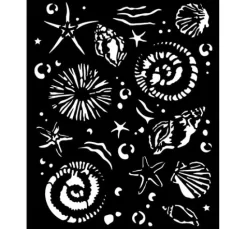 Schablone "Silent Sea - Starfish"