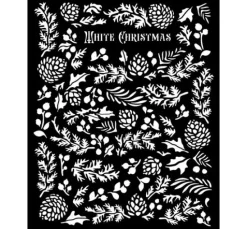 Schablone "The Owl's House - Pine Cones"