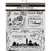 Schablone "Venice", Cards