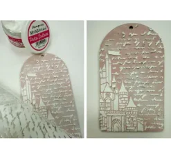Schablone "Wonderland - Castle", 20 x 25 cm
