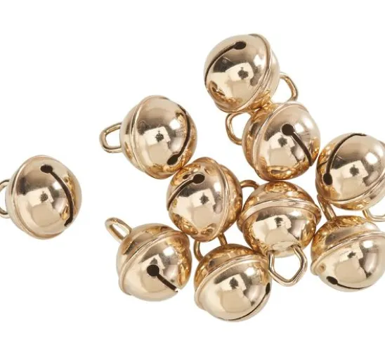Schellen, 15 mm, Goldfarben