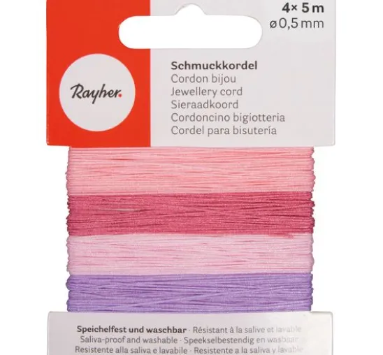 Schmuckkordel, 0,5 mm