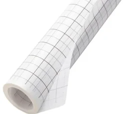 Schnittmuster-Seidenpapier mit Zentimeterraster, 0,8 m breit, 15 m