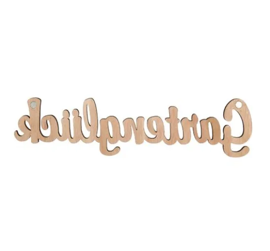 Schriftzug "Gartenglück"