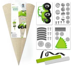 Schultüten Bastelset "Green & Easy"