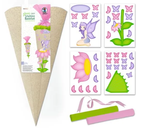 Schultüten Bastelset "Green & Easy"