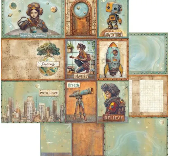 Scrapbook-Block "A New Beginning"