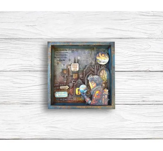Scrapbook-Block "A New Beginning"