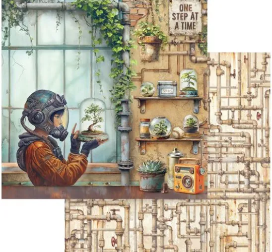 Scrapbook-Block "A New Beginning"