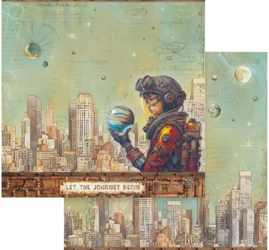 Scrapbook-Block "A New Beginning"