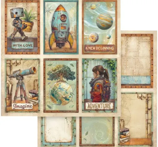 Scrapbook-Block "A New Beginning"