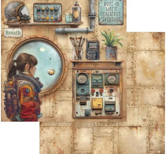 Scrapbook-Block "A New Beginning"