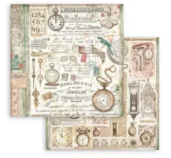 Scrapbook-Block "Brocante Antiques"