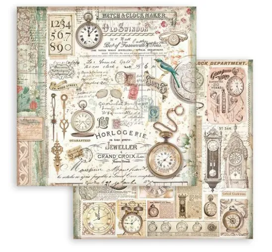 Scrapbook-Block "Brocante Antiques"