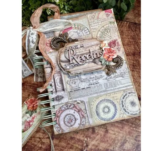 Scrapbook-Block "Brocante Antiques"