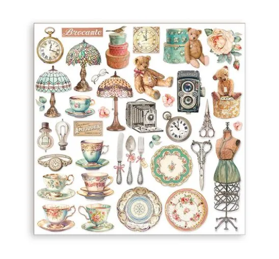 Scrapbook-Block "Brocante Antiques"