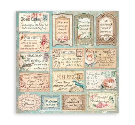 Scrapbook-Block "Brocante Antiques"