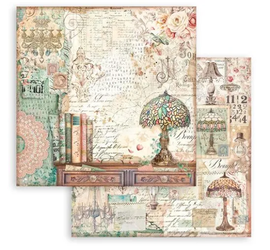 Scrapbook-Block "Brocante Antiques"