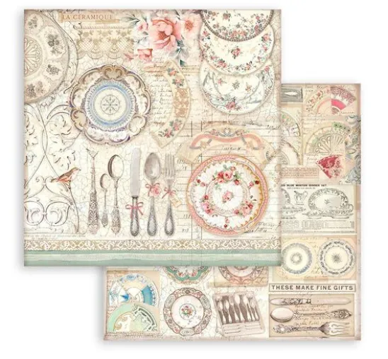 Scrapbook-Block "Brocante Antiques"