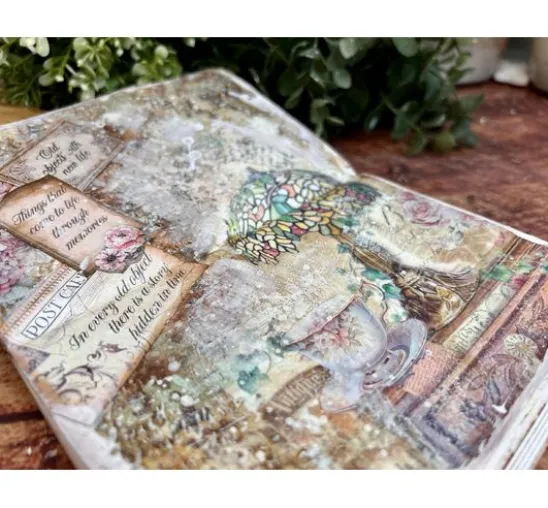 Scrapbook-Block "Brocante Antiques"