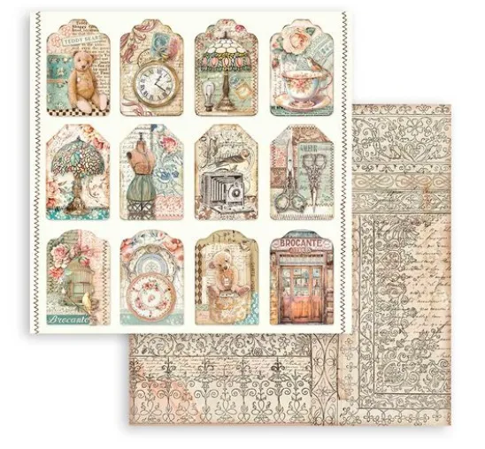 Scrapbook-Block "Brocante Antiques"