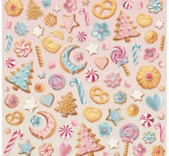 Scrapbook-Block "Candy Christmas"