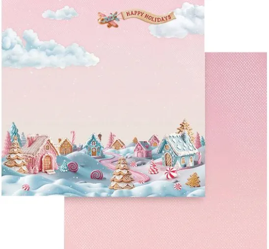 Scrapbook-Block "Candy Christmas"