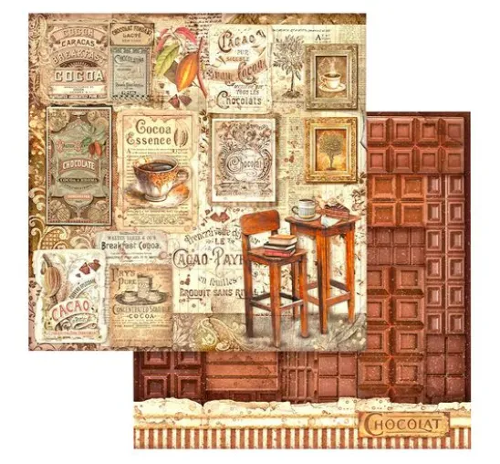Scrapbook-Block "Coffee and Chocolate"
