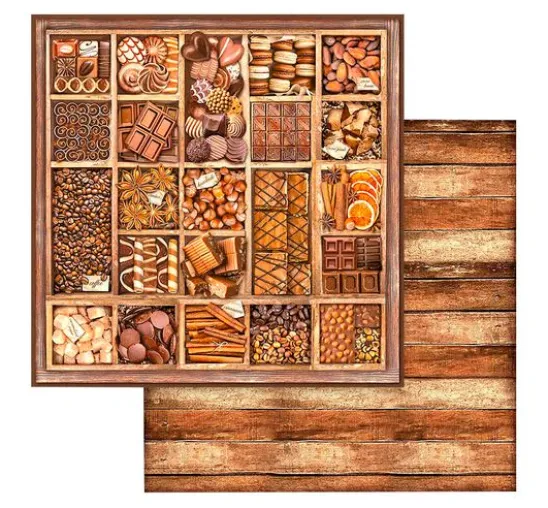 Scrapbook-Block "Coffee and Chocolate"