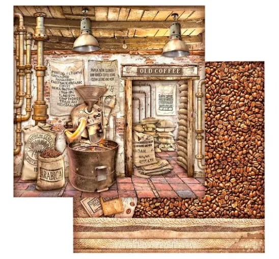 Scrapbook-Block "Coffee and Chocolate"