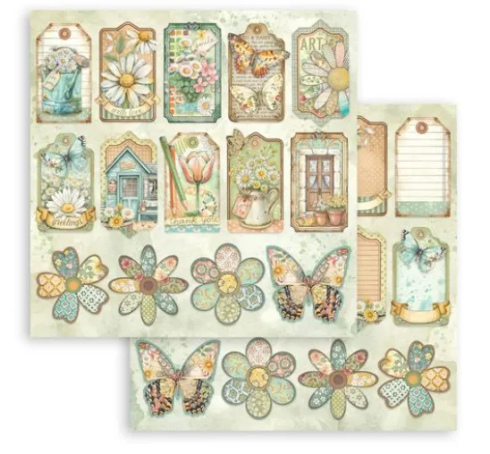 Scrapbook-Block "Daisy Art"
