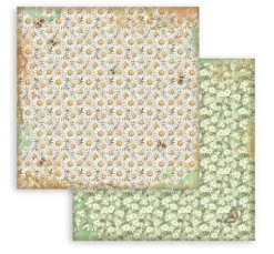 Scrapbook-Block "Daisy Art Backgrounds"