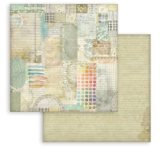Scrapbook-Block "Daisy Art Backgrounds"