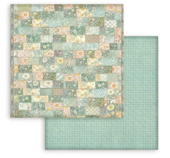 Scrapbook-Block "Daisy Art Backgrounds"