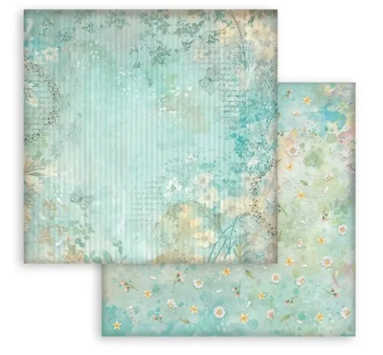 Scrapbook-Block "Daisy Art Backgrounds"