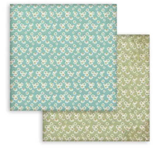Scrapbook-Block "Daisy Art Backgrounds"