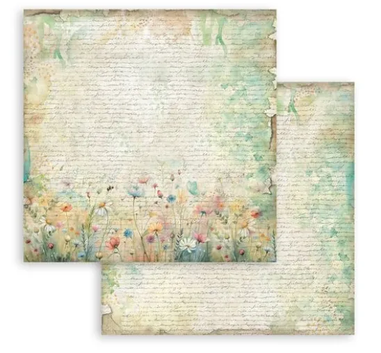Scrapbook-Block "Daisy Art Backgrounds"
