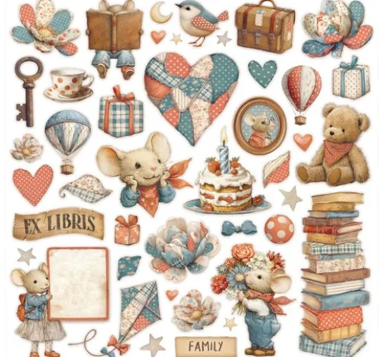 Scrapbook-Block "Family"