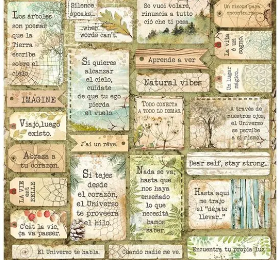 Scrapbook-Block "Forest"