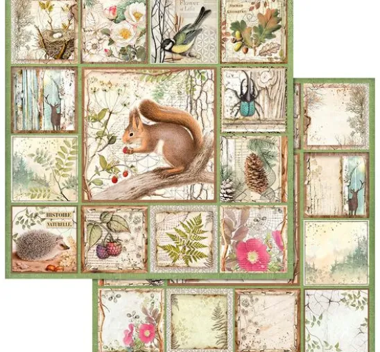 Scrapbook-Block "Forest"