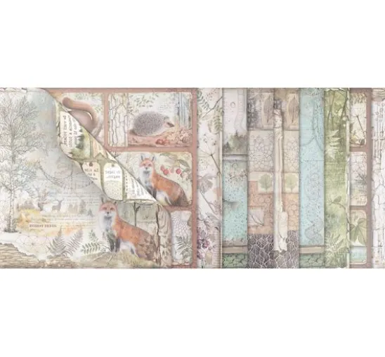 Scrapbook-Block "Forest"